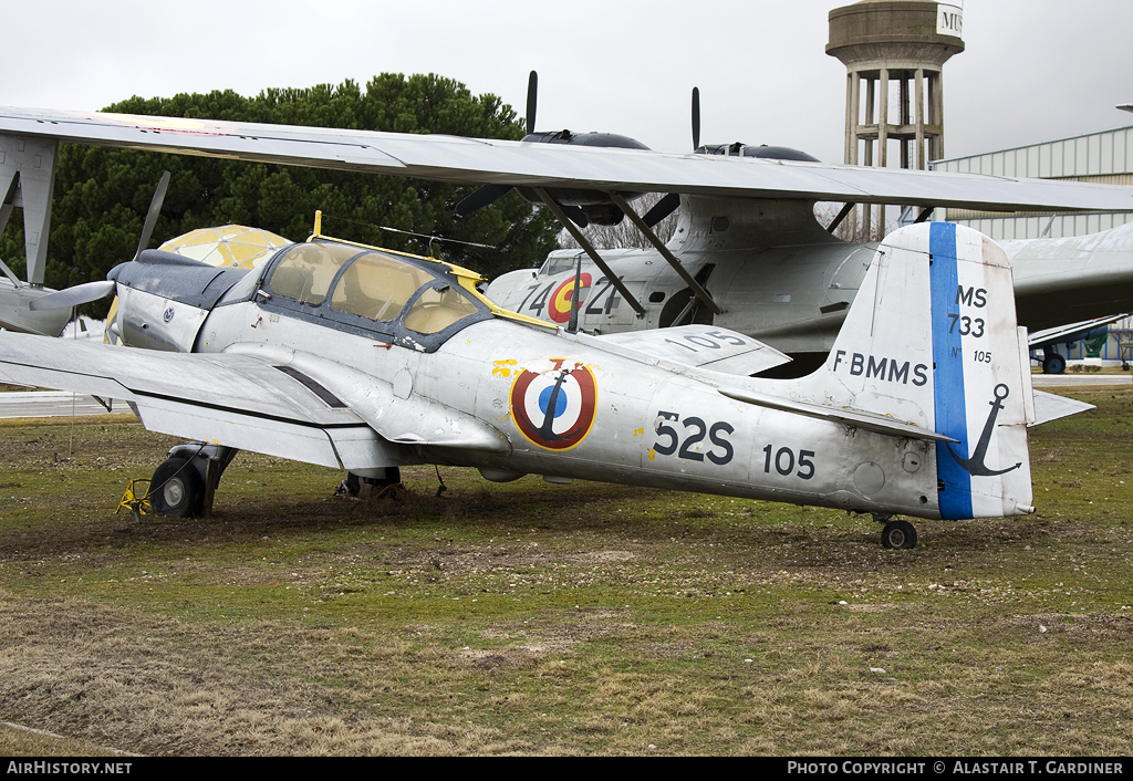 Aircraft Photo of F-BMMS / 105 | Morane-Saulnier MS-733 Alcyon | France - Navy | AirHistory.net #44049
