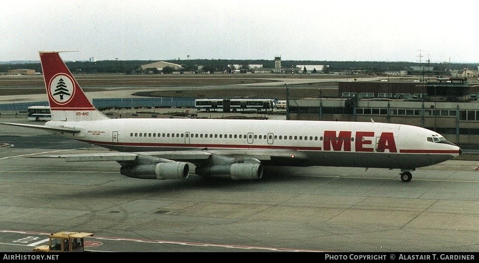 Aircraft Photo of OD-AHC | Boeing 707-323C | MEA - Middle East Airlines | AirHistory.net #44054