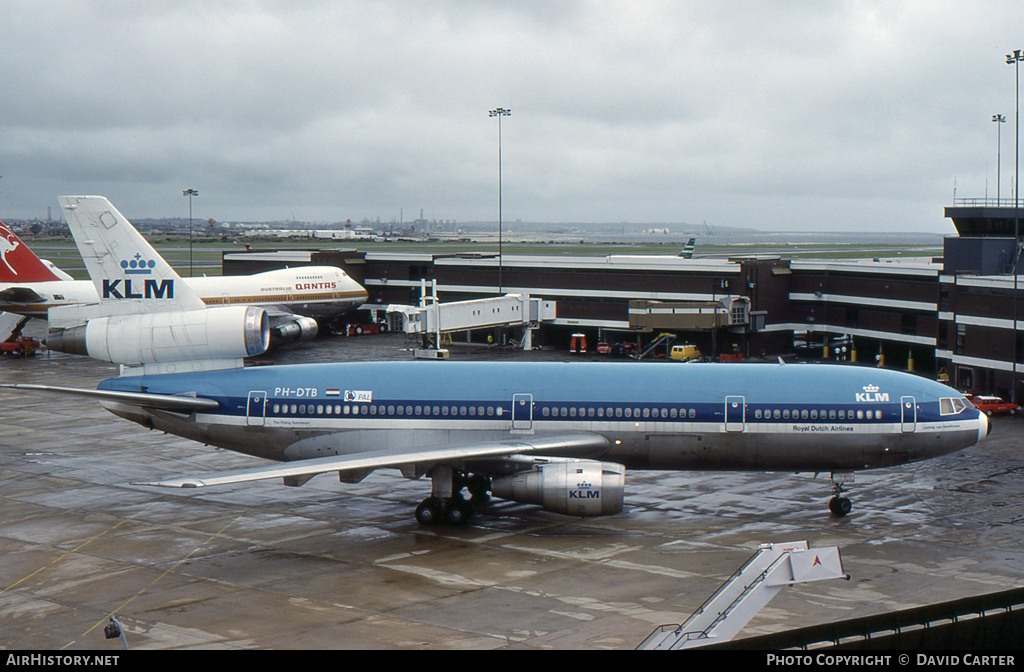 Aircraft Photo of PH-DTB | McDonnell Douglas DC-10-30 | KLM - Royal Dutch Airlines | Philippine Airlines | AirHistory.net #44059