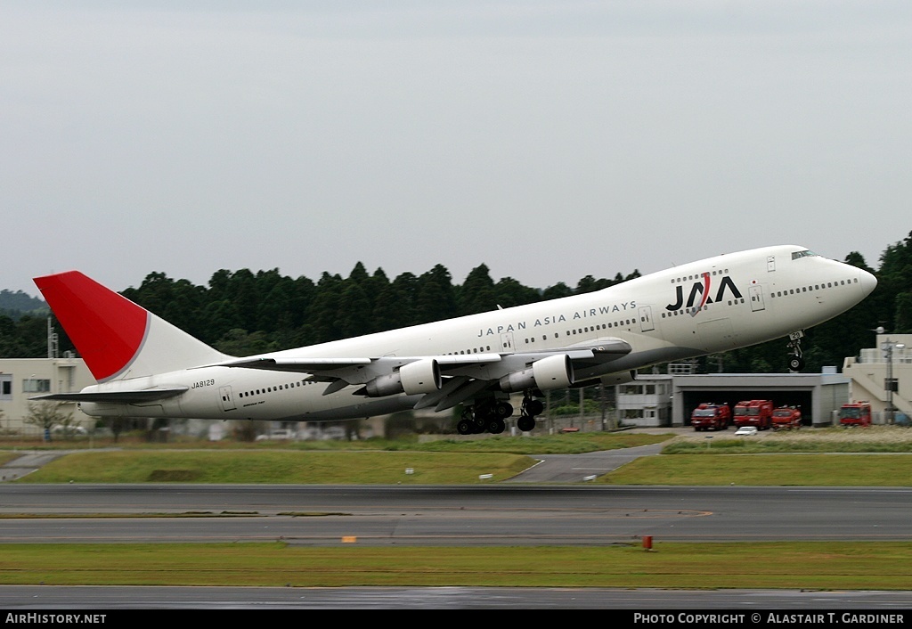 Aircraft Photo of JA8129 | Boeing 747-246B | Japan Asia Airways - JAA | AirHistory.net #44072