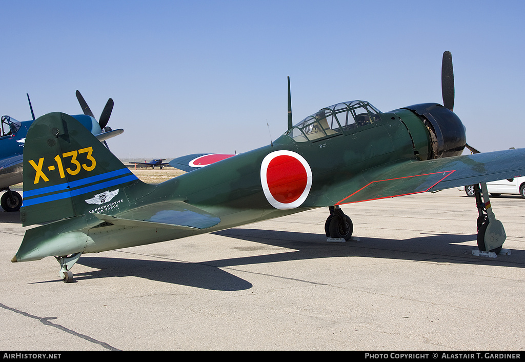 Aircraft Photo of N712Z / NX712Z | Mitsubishi A6M3 Reisen (Zero) | Commemorative Air Force | Japan - Navy | AirHistory.net #44074