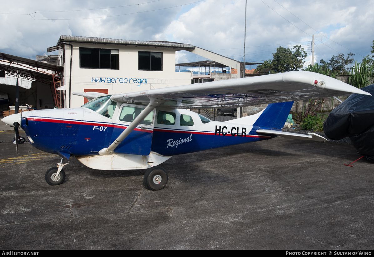 Aircraft Photo of HC-CLR | Cessna TU206G Turbo Stationair 6 | Aero Regional | AirHistory.net #44086