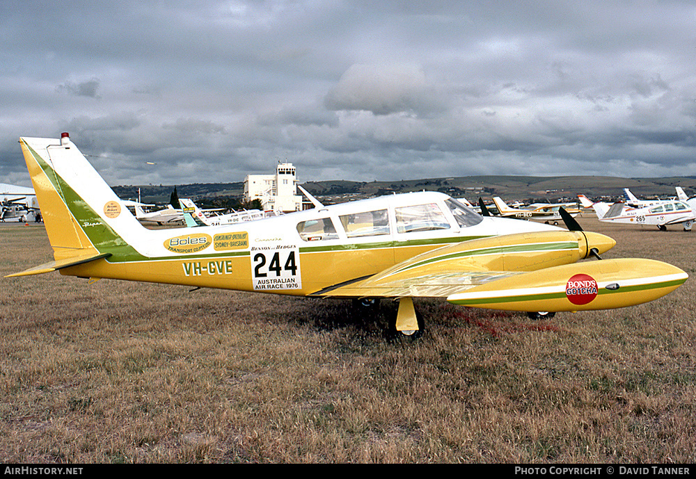 Aircraft Photo of VH-CVE | Piper PA-30-160 Twin Comanche B | AirHistory.net #44100