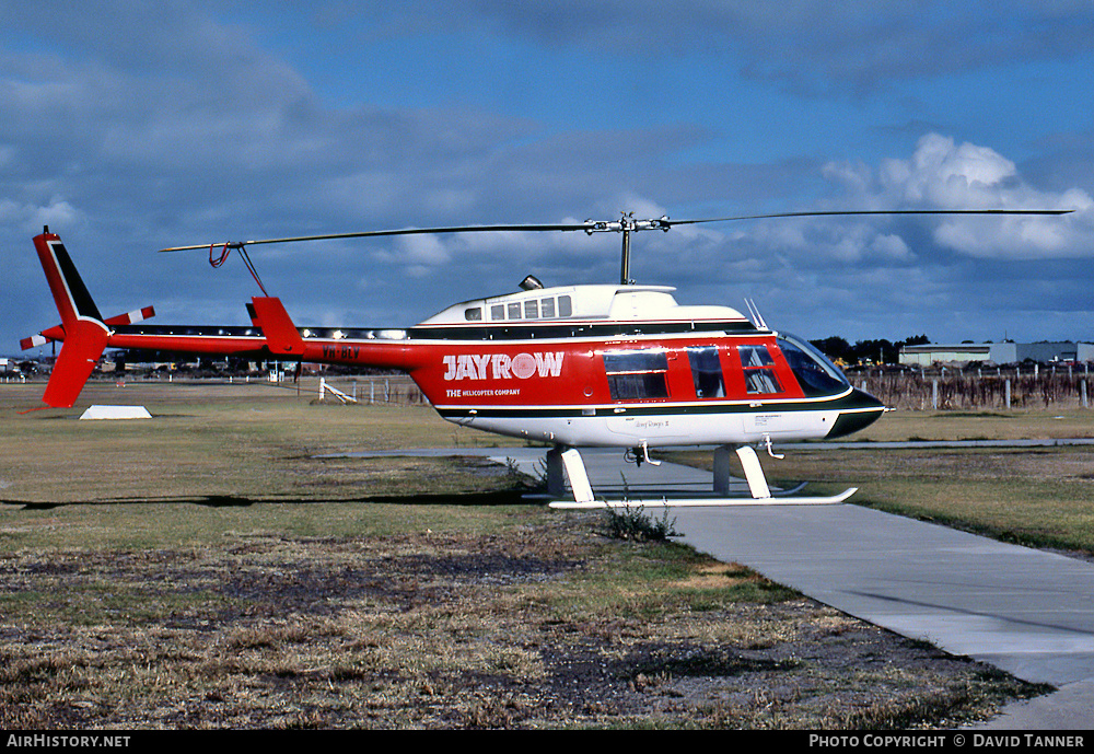 Aircraft Photo of VH-BLV | Bell 206L-1 LongRanger II | Jayrow | AirHistory.net #44107