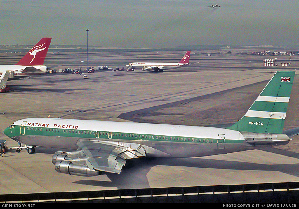 Aircraft Photo of VR-HGQ | Boeing 707-351C | Cathay Pacific Airways | AirHistory.net #44118