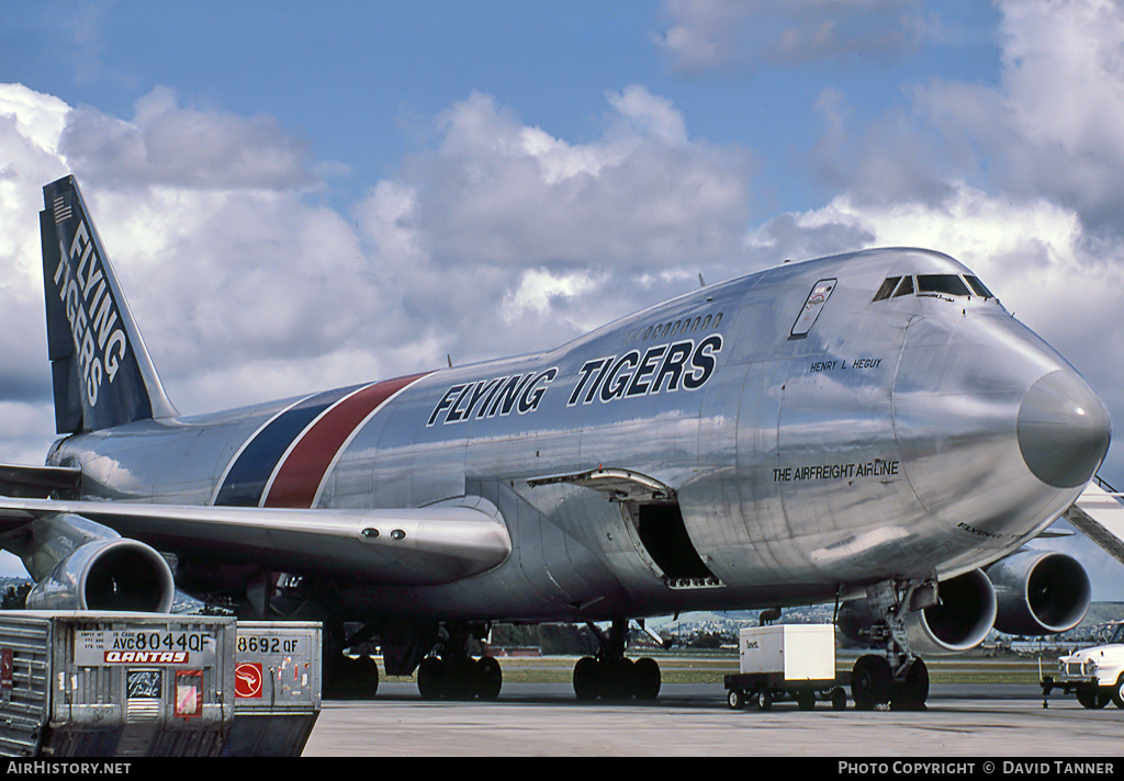 Aircraft Photo of N816FT | Boeing 747-245F/SCD | Flying Tigers | AirHistory.net #44119