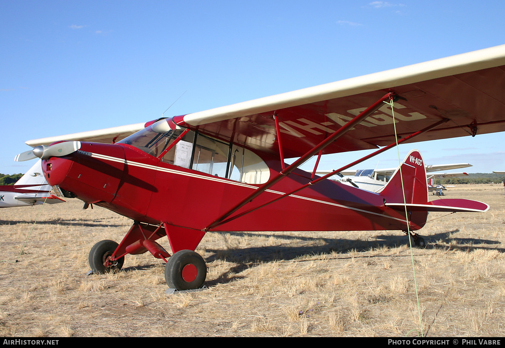 Aircraft Photo of VH-AGC | Piper PA-11 Cub Special | AirHistory.net #44121