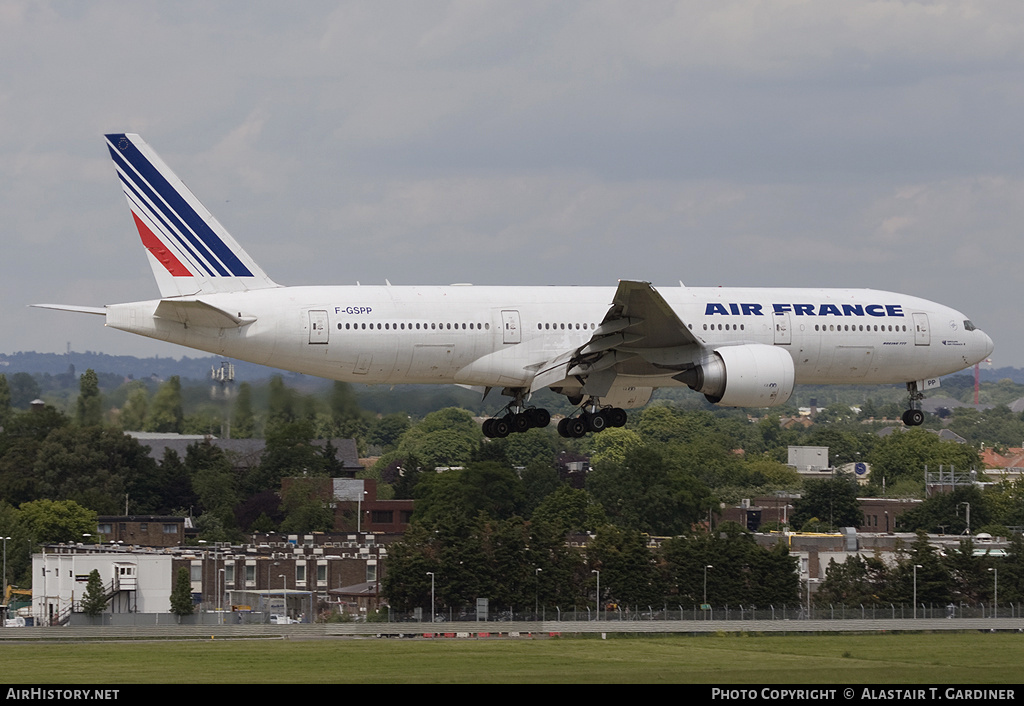 Aircraft Photo of F-GSPP | Boeing 777-228/ER | Air France | AirHistory.net #44141