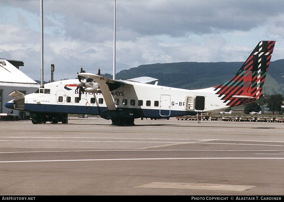 Aircraft Photo of G-BPFN | Short 360-300 | British Airways | AirHistory.net #44144