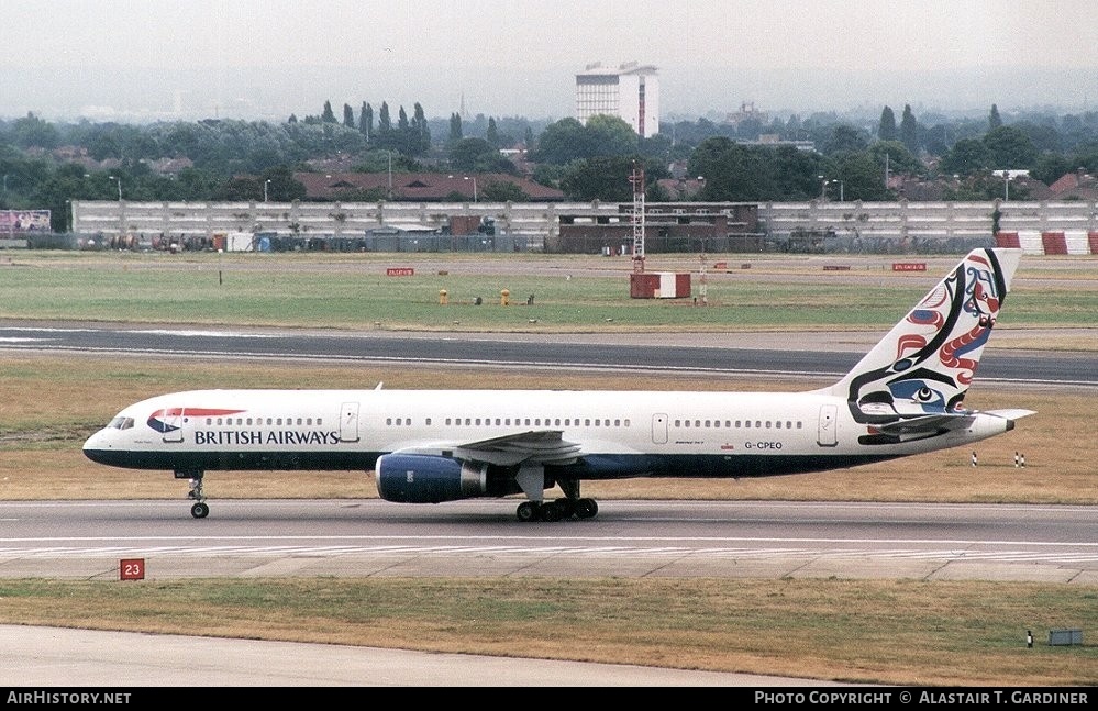 Aircraft Photo of G-CPEO | Boeing 757-236 | British Airways | AirHistory.net #44148