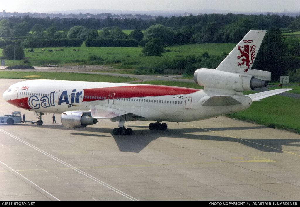 Aircraft Photo of G-BJZD | McDonnell Douglas DC-10-10 | Cal Air International | AirHistory.net #44157