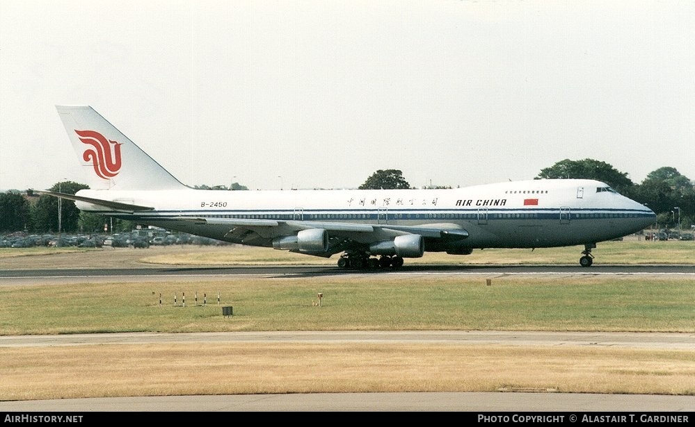 Aircraft Photo of B-2450 | Boeing 747-2J6BM | Air China | AirHistory.net #44166