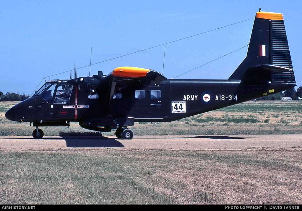 Aircraft Photo of A18-314 | GAF N-22B Nomad | Australia - Army | AirHistory.net #44172