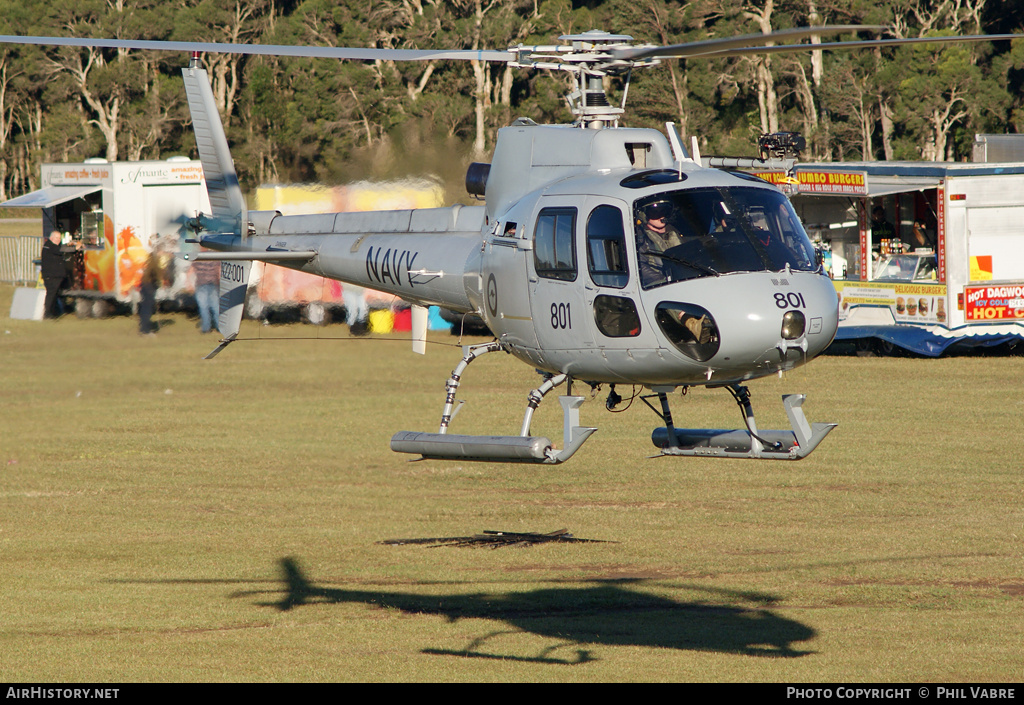 Aircraft Photo of N22-001 | Aerospatiale AS-350BA Squirrel | Australia - Navy | AirHistory.net #44174