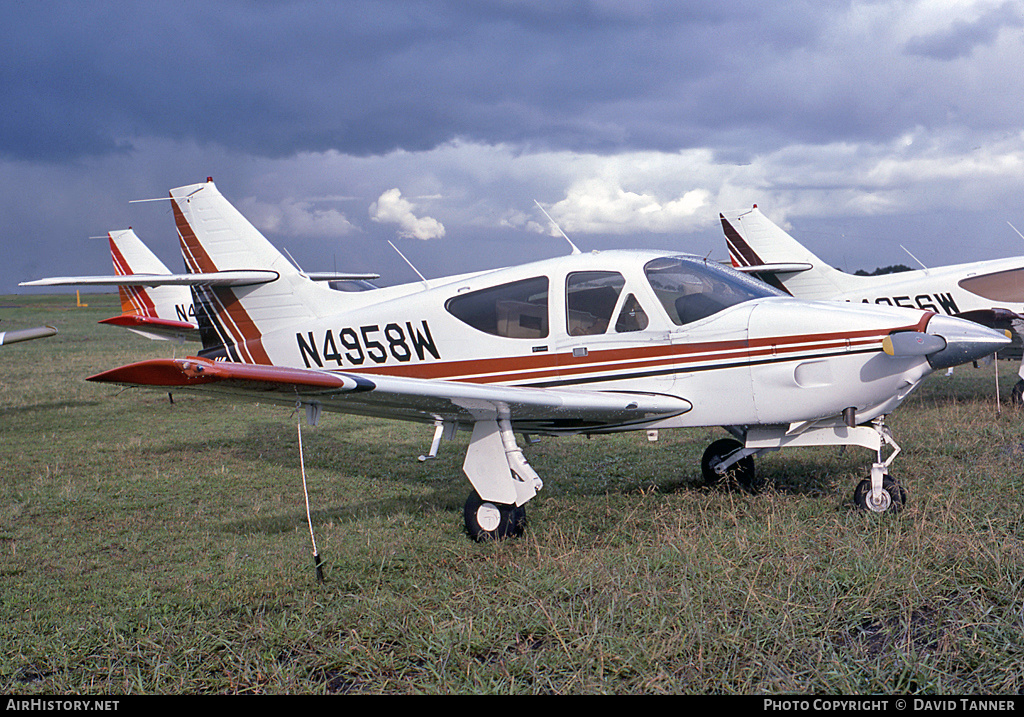 Aircraft Photo of N4958W | Rockwell Commander 114 | AirHistory.net #44182