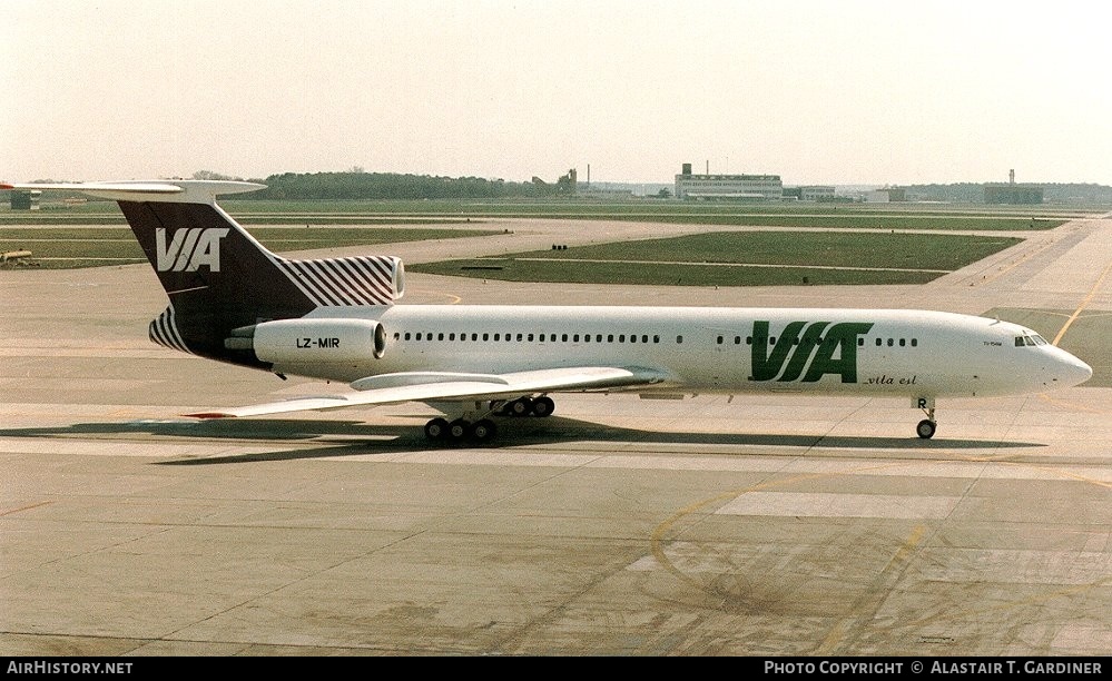 Aircraft Photo of LZ-MIR | Tupolev Tu-154M | VIA - Air VIA Bulgarian Airways | AirHistory.net #44193