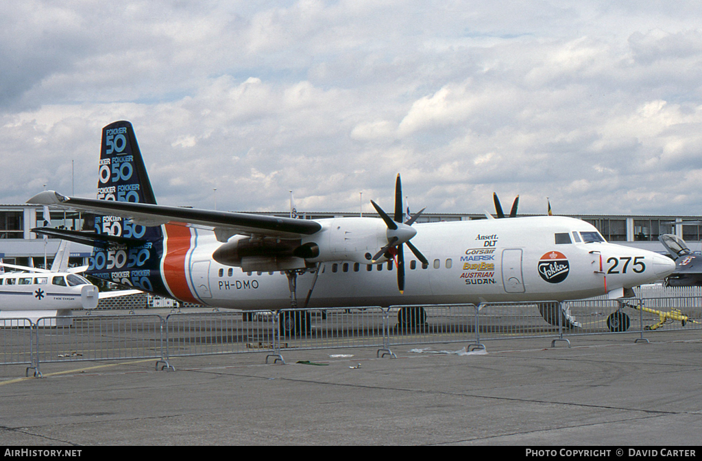 Aircraft Photo of PH-DMO | Fokker 50 | Fokker | AirHistory.net #44197