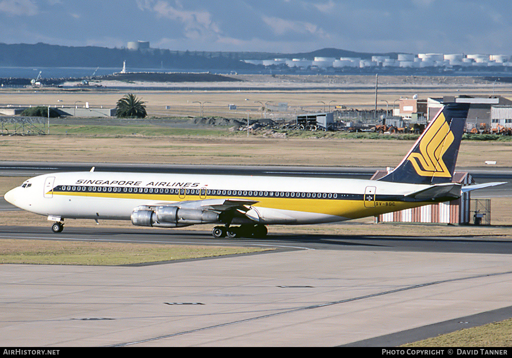 Aircraft Photo of 9V-BDC | Boeing 707-327C | Singapore Airlines | AirHistory.net #44209