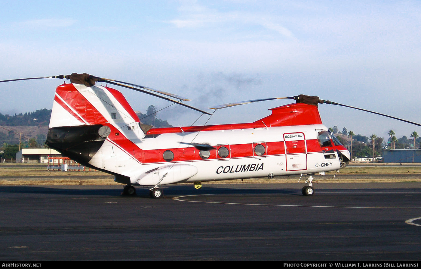 Aircraft Photo of C-GHFY | Boeing Vertol CH-46A Sea Knight | Columbia Helicopters | AirHistory.net #44217