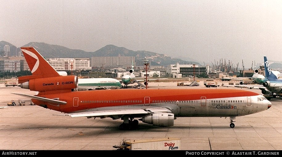 Aircraft Photo of C-GCPI | McDonnell Douglas DC-10-30 | Canadian Airlines | AirHistory.net #44225