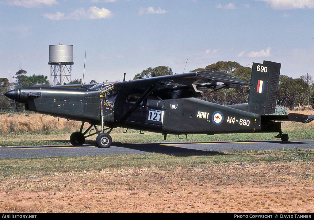 Aircraft Photo of A14-690 | Pilatus PC-6/B1-H2 Turbo Porter | Australia - Army | AirHistory.net #44233