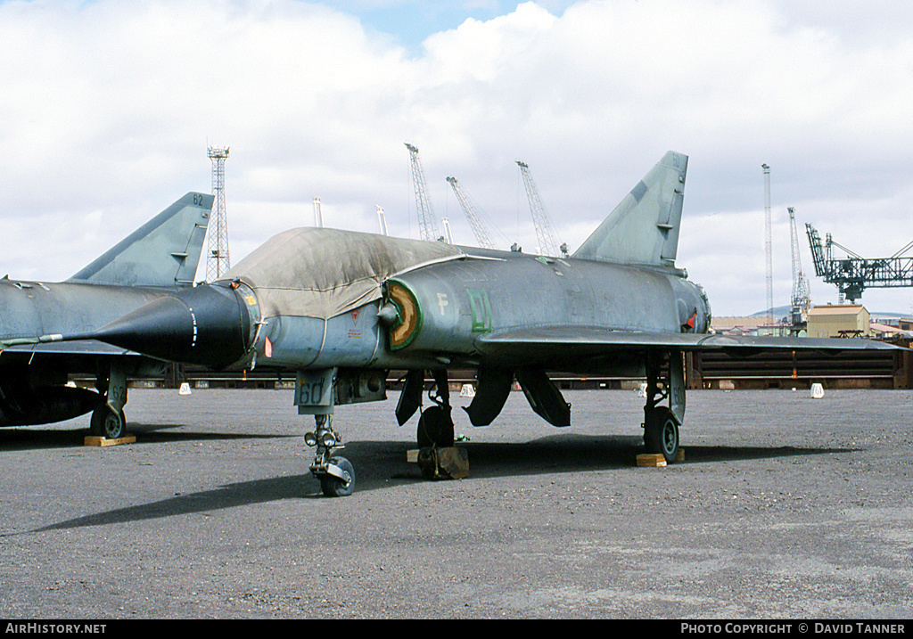 Aircraft Photo of A3-60 | Dassault Mirage IIIO(F/A) | Australia - Air Force | AirHistory.net #44246