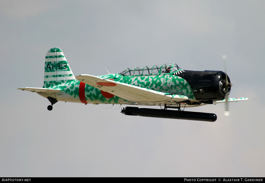 Aircraft Photo of N3242G / AI-313 | North American T-6 / B5N Kate (mod) | Commemorative Air Force | Japan - Navy | AirHistory.net #44249