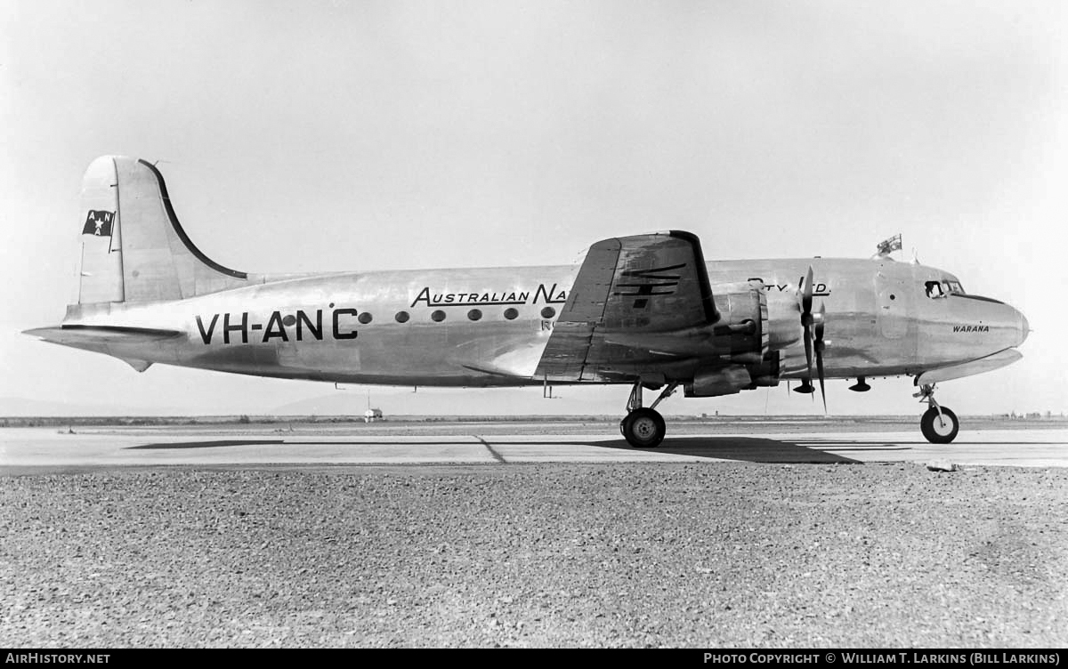 Aircraft Photo of VH-ANC | Douglas DC-4-1009 | Australian National Airways - ANA | AirHistory.net #44252