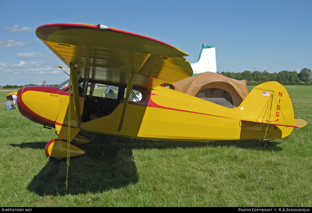 Aircraft Photo of N1654N | Funk B85C | AirHistory.net #44263
