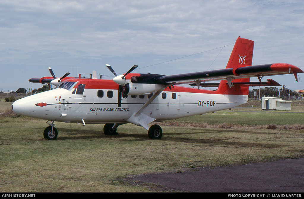 Aircraft Photo of OY-POF | De Havilland Canada DHC-6-300 Twin Otter | Greenlandair Charter | AirHistory.net #44267