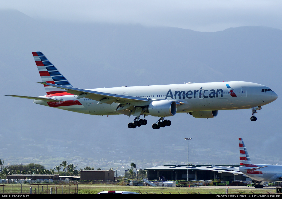 Aircraft Photo of N787AL | Boeing 777-223/ER | American Airlines | AirHistory.net #44269