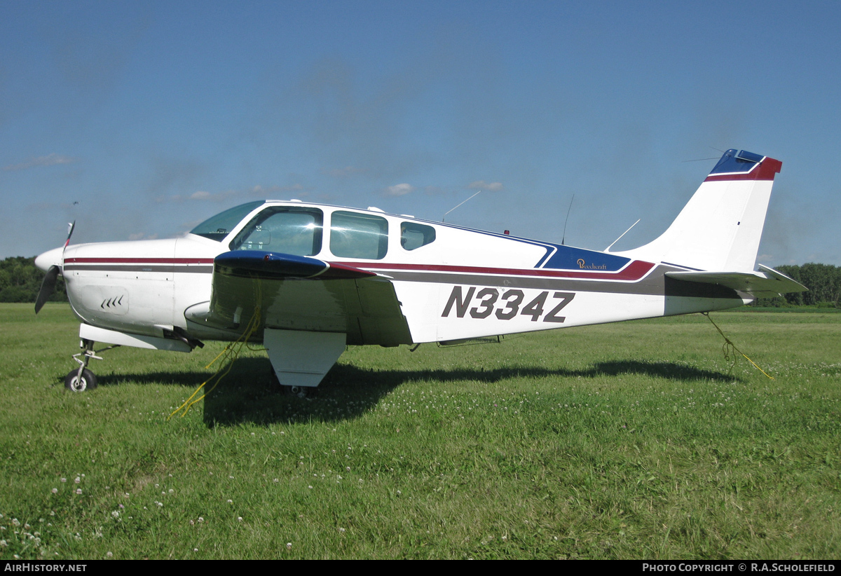 Aircraft Photo of N334Z | Beech A33 Debonair | AirHistory.net #44271