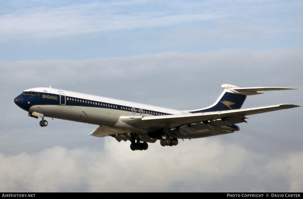 Aircraft Photo of G-ASGH | Vickers Super VC10 Srs1151 | BOAC - British Overseas Airways Corporation | AirHistory.net #44275