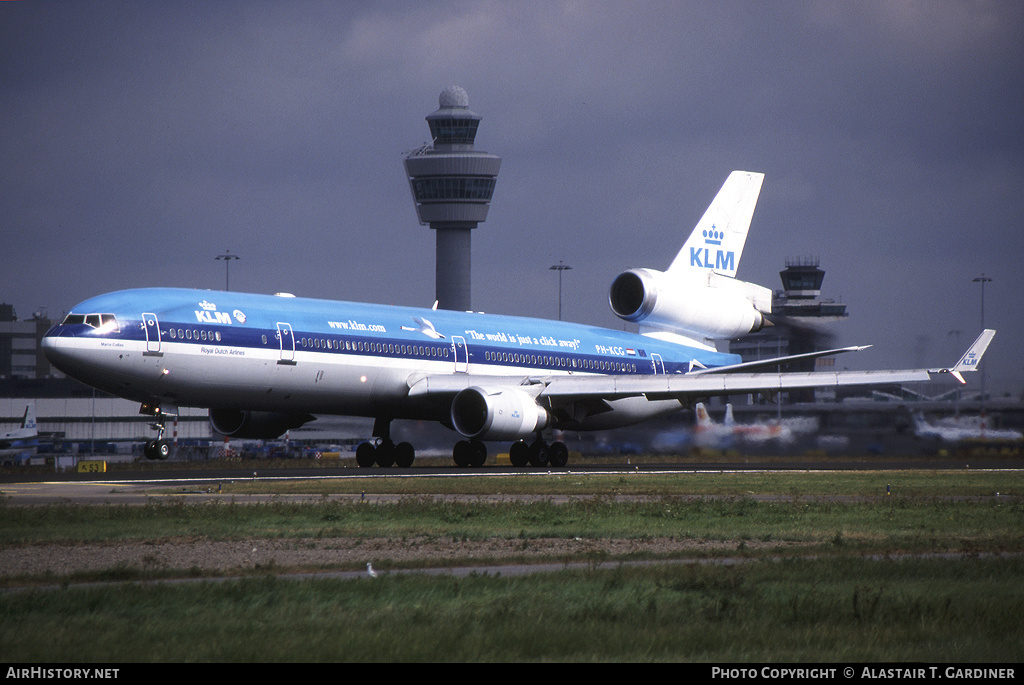 Aircraft Photo of PH-KCG | McDonnell Douglas MD-11 | KLM - Royal Dutch Airlines | AirHistory.net #44280