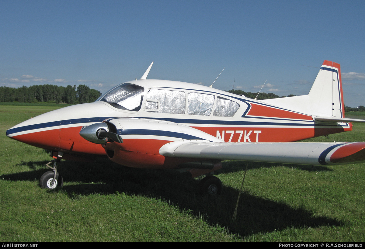 Aircraft Photo of N77KT | Piper PA-23-160 Apache | AirHistory.net #44282