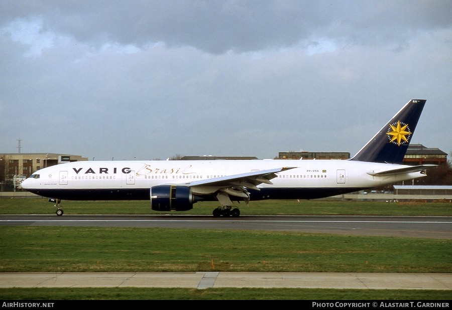 Aircraft Photo of PP-VRA | Boeing 777-2Q8/ER | Varig | AirHistory.net #44299