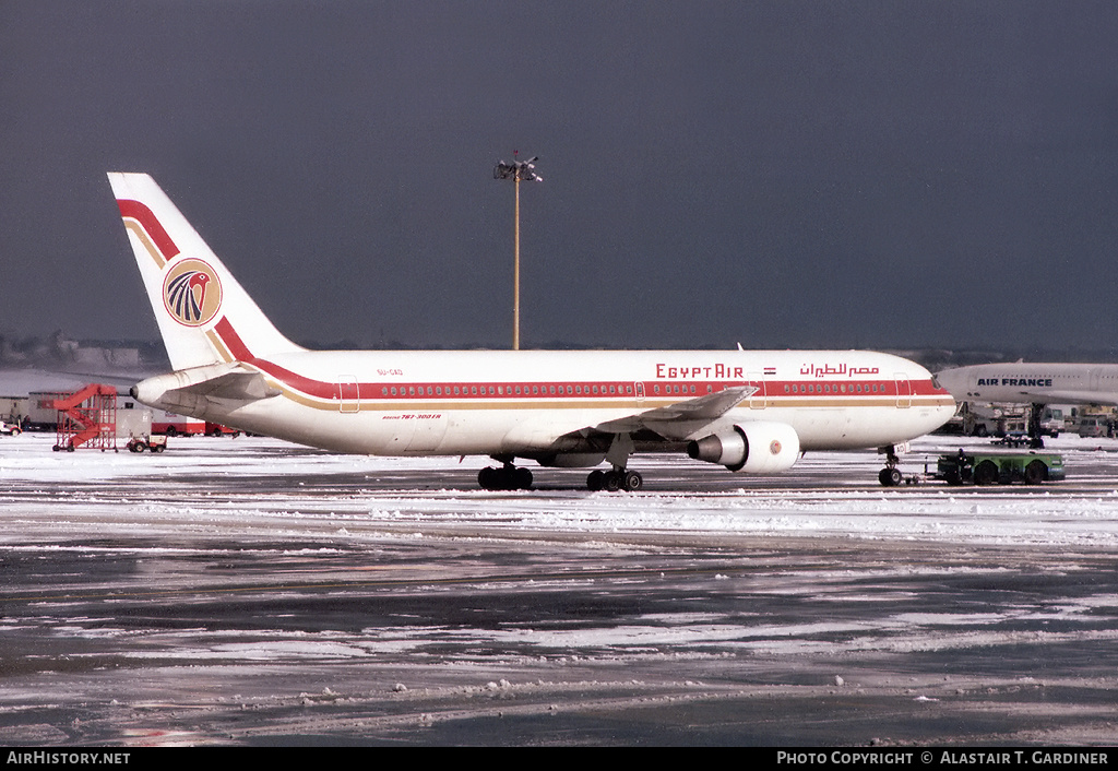 Aircraft Photo of SU-GAO | Boeing 767-366/ER | EgyptAir | AirHistory.net #44310