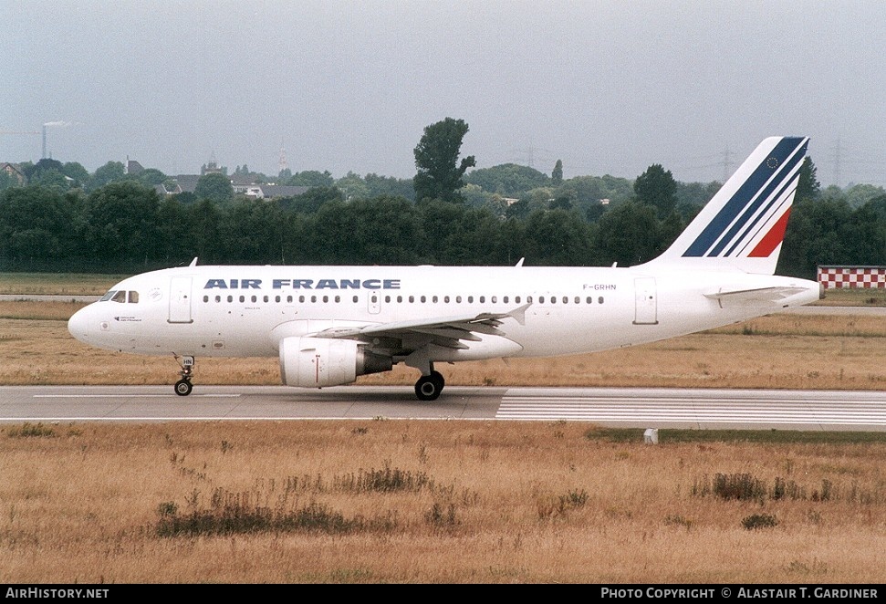Aircraft Photo of F-GRHN | Airbus A319-111 | Air France | AirHistory.net #44316