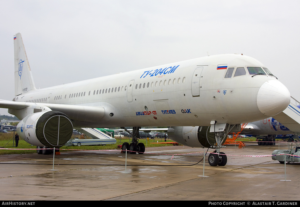 Aircraft Photo of RA-64151 | Tupolev Tu-204SM | Tupolev Design Bureau | AirHistory.net #44317