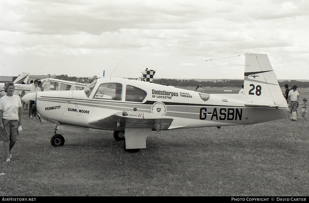 Aircraft Photo of G-ASBN | Mooney M-20C Mark 21 | AirHistory.net #44324