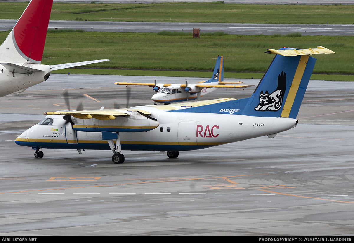Aircraft Photo of JA8974 | Bombardier DHC-8-103Q Dash 8 | RAC - Ryukyu Air Commuter | AirHistory.net #44344