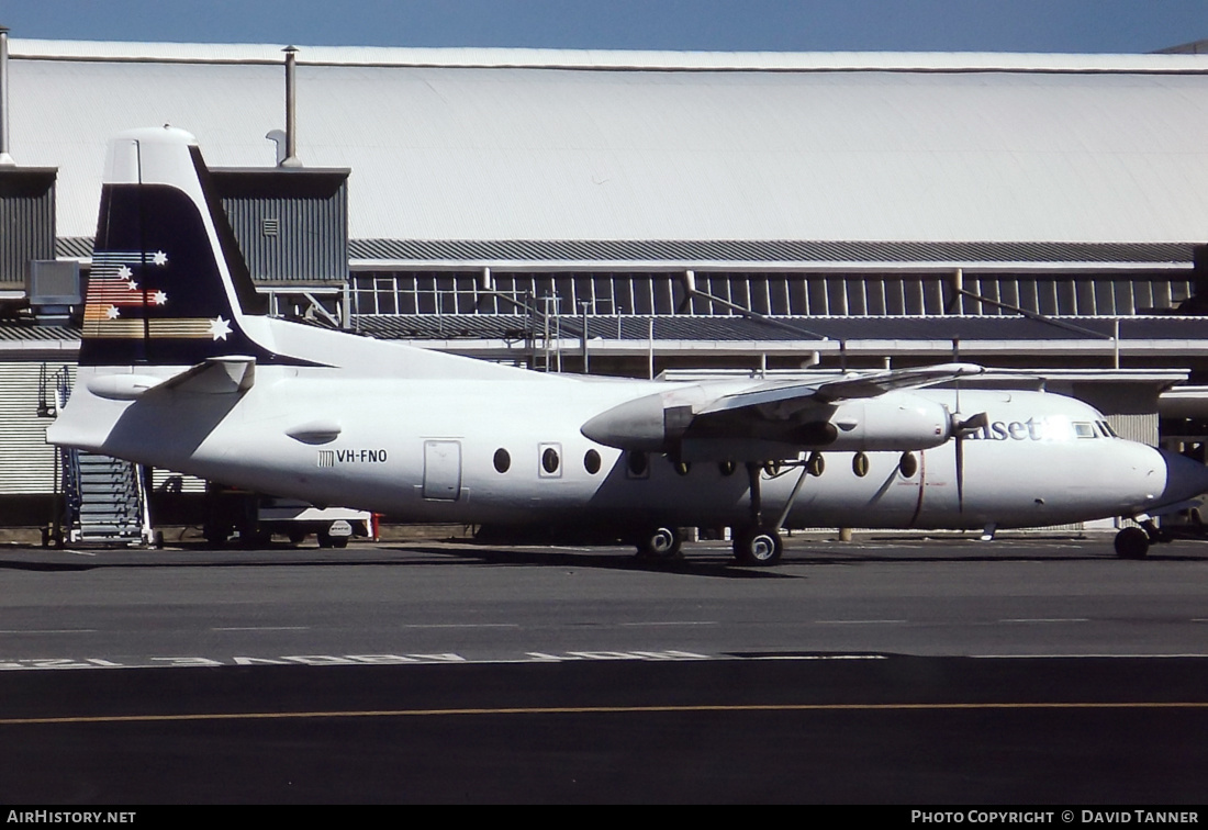 Aircraft Photo of VH-FNO | Fokker F27-600 Friendship | Ansett | AirHistory.net #44349