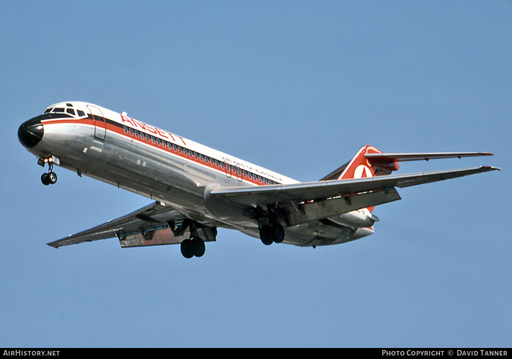 Aircraft Photo of VH-CZJ | McDonnell Douglas DC-9-31 | Ansett Airlines of Australia | AirHistory.net #44359