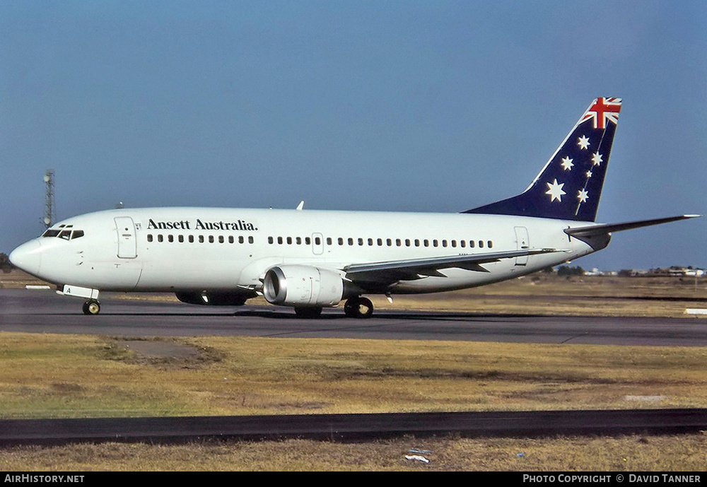 Aircraft Photo of VH-CZA | Boeing 737-377 | Ansett Australia | AirHistory.net #44360