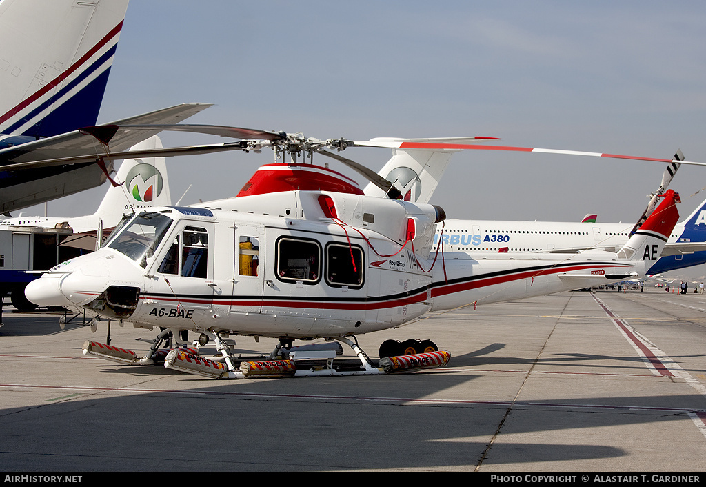 Aircraft Photo of A6-BAE | Bell 412HP | Abu Dhabi Aviation | AirHistory.net #44363