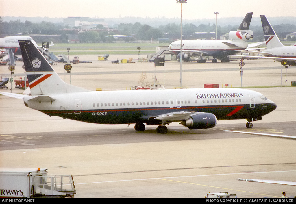 Aircraft Photo of G-DOCS | Boeing 737-436 | British Airways | AirHistory.net #44365