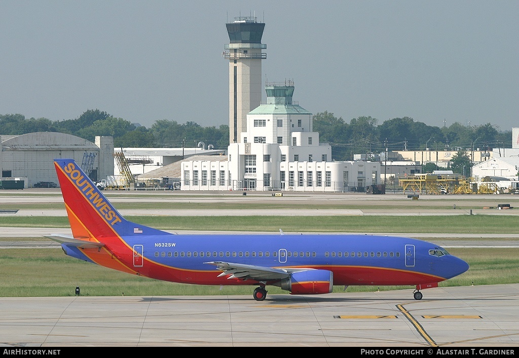 Aircraft Photo of N632SW | Boeing 737-3H4 | Southwest Airlines | AirHistory.net #44366