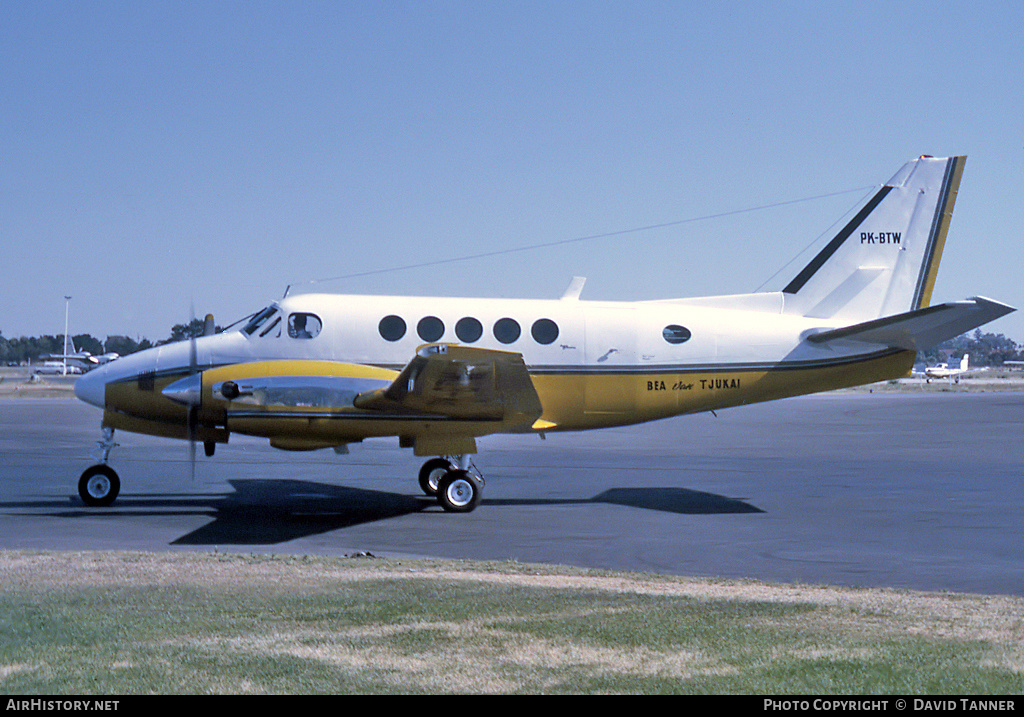 Aircraft Photo of PK-BTW | Beech 100 King Air | Bea dan Tjukai | AirHistory.net #44374