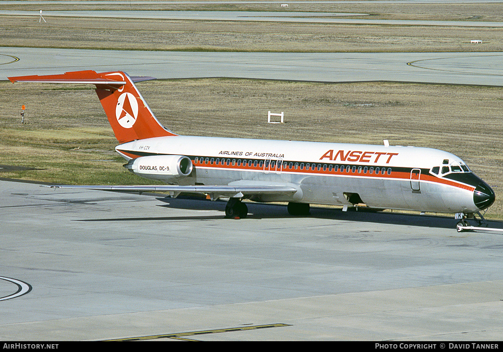 Aircraft Photo of VH-CZK | McDonnell Douglas DC-9-31 | Ansett Airlines of Australia | AirHistory.net #44375