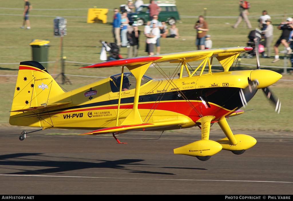 Aircraft Photo of VH-PVB | Wolfpitts Pro | Paul Bennett Aviation | AirHistory.net #44406